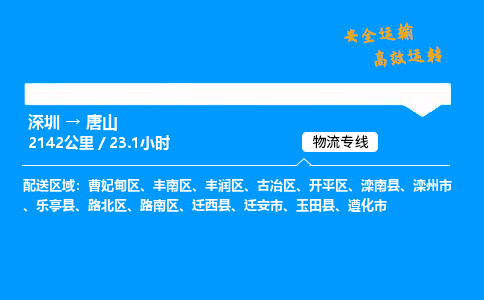 深圳到唐山空運專線-航空快遞-深圳至唐山物流公司